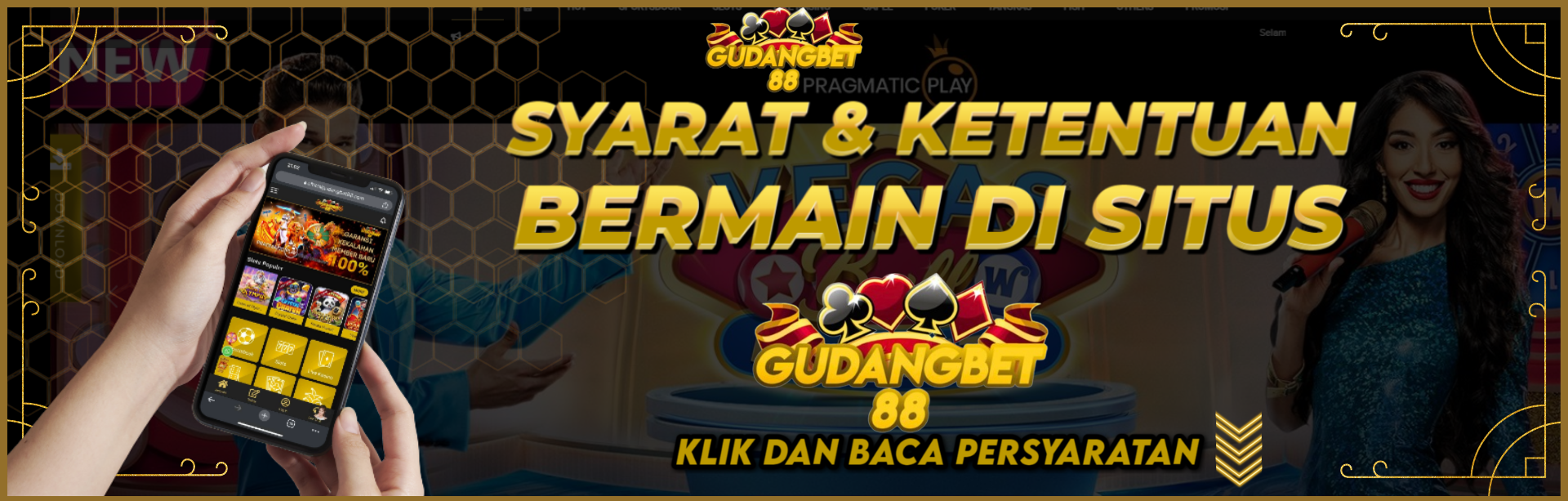 SYARAT  BERMAIN di GUDANGBET88